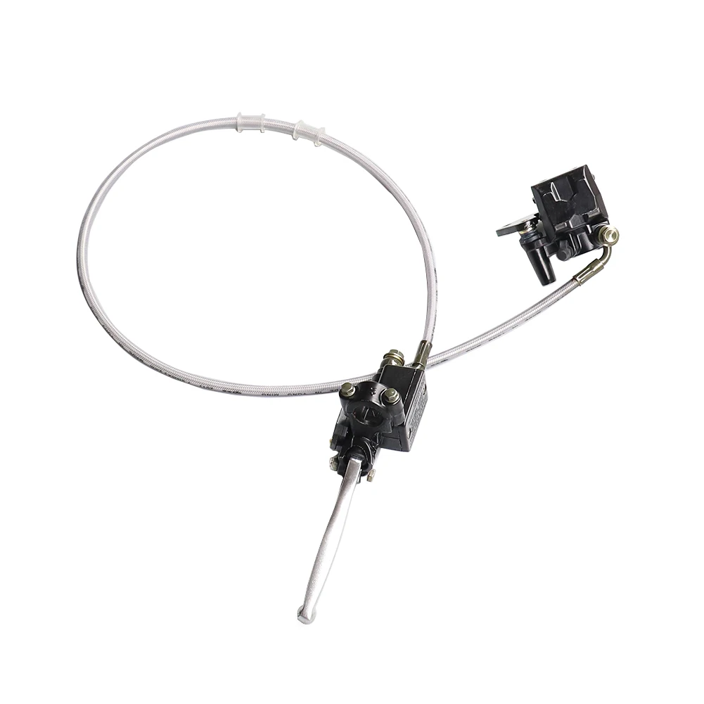 Motorrad Bremse Vorne Rechts Pumpe Hauptzylinder Hydraulische Bremsschlauch Linie Bremssattel Für geländewagen 110cc-250cc Moped