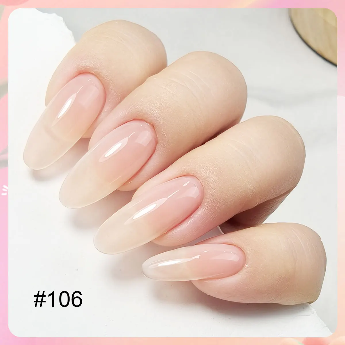 라이메걸 6색 젤 네일 폴리쉬 세트 8ML 쉬어 컬러 네일 젤 베르니 세미 퍼머넌트 UV 젤 네일 아트 바른 네일 폴리쉬 젤 키트