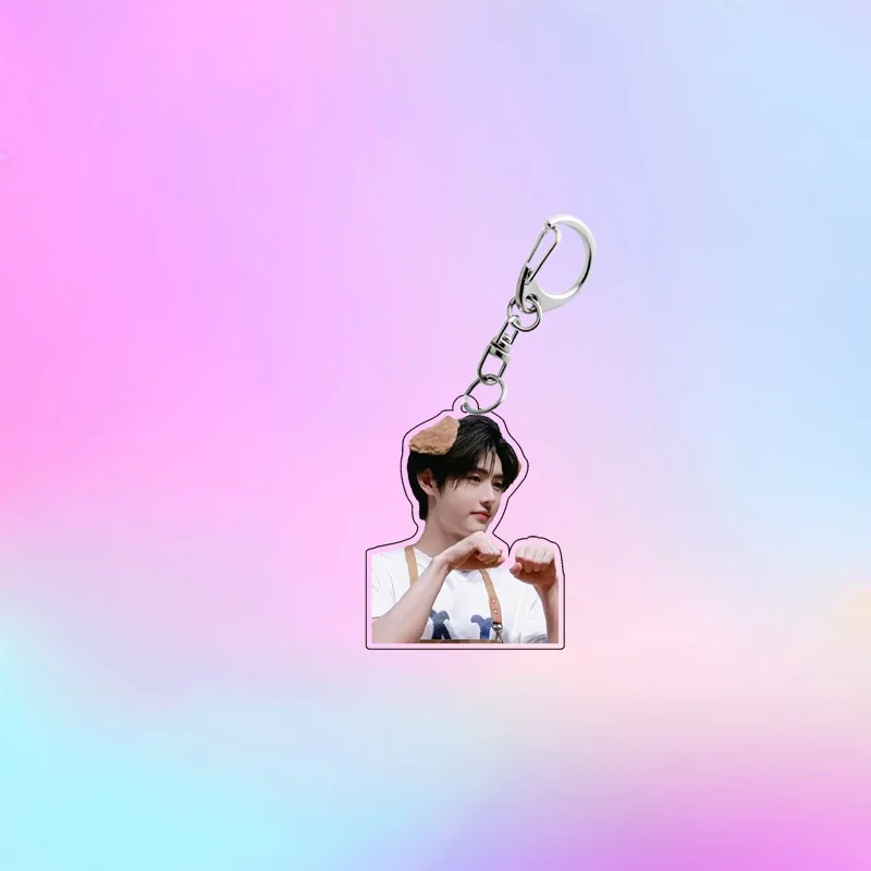 7Pcs KPOP Album ROMANCE : UNTOLD Keychain NI-KI JungWon SUNOO Jay Jake SungHoon Acrylic Keychain Bag Pendant Keyring Fans Gift