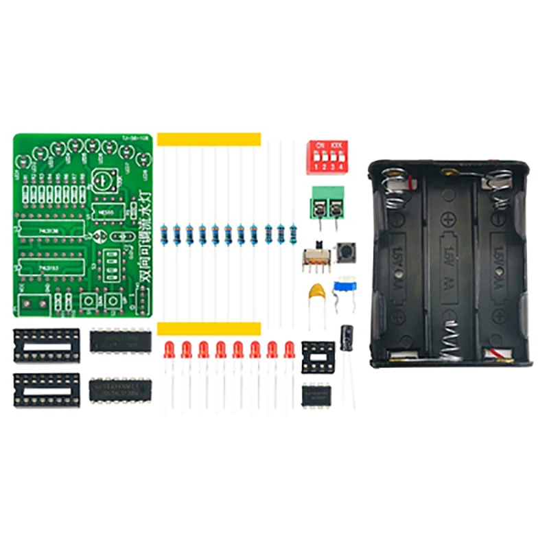 Forward and Reverse Adjustable Running Light Kit Two-way Adjustable Practical Welding Parts for Practice