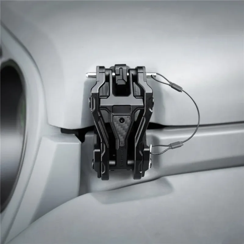 For JL JK Wrangler Man Machine Cover Buckle Suitable for Wrangler Modified Hood Lock Buckle 2007-2017/2018-2024