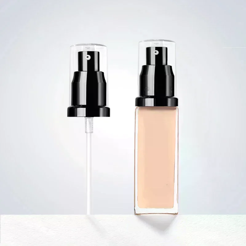 

1 шт., инструменты для макияжа, насос для тональной основы, подходит для жидкой основы, черный или золотой насос, сменный инструмент