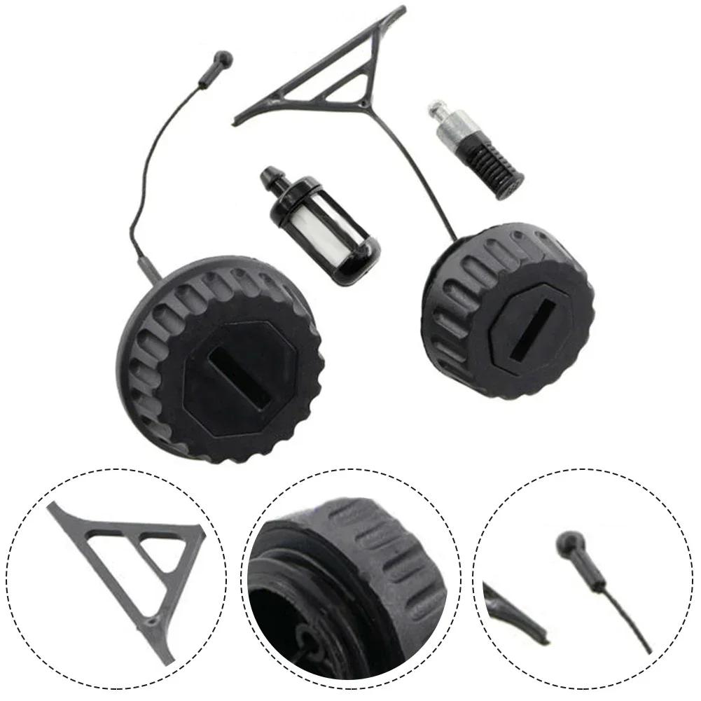 

Fuel Cap & Oil Cap Set for Chainsaw 064 066 084 088 MS640 MS660 Perfect Replacement Parts Reliable Performance