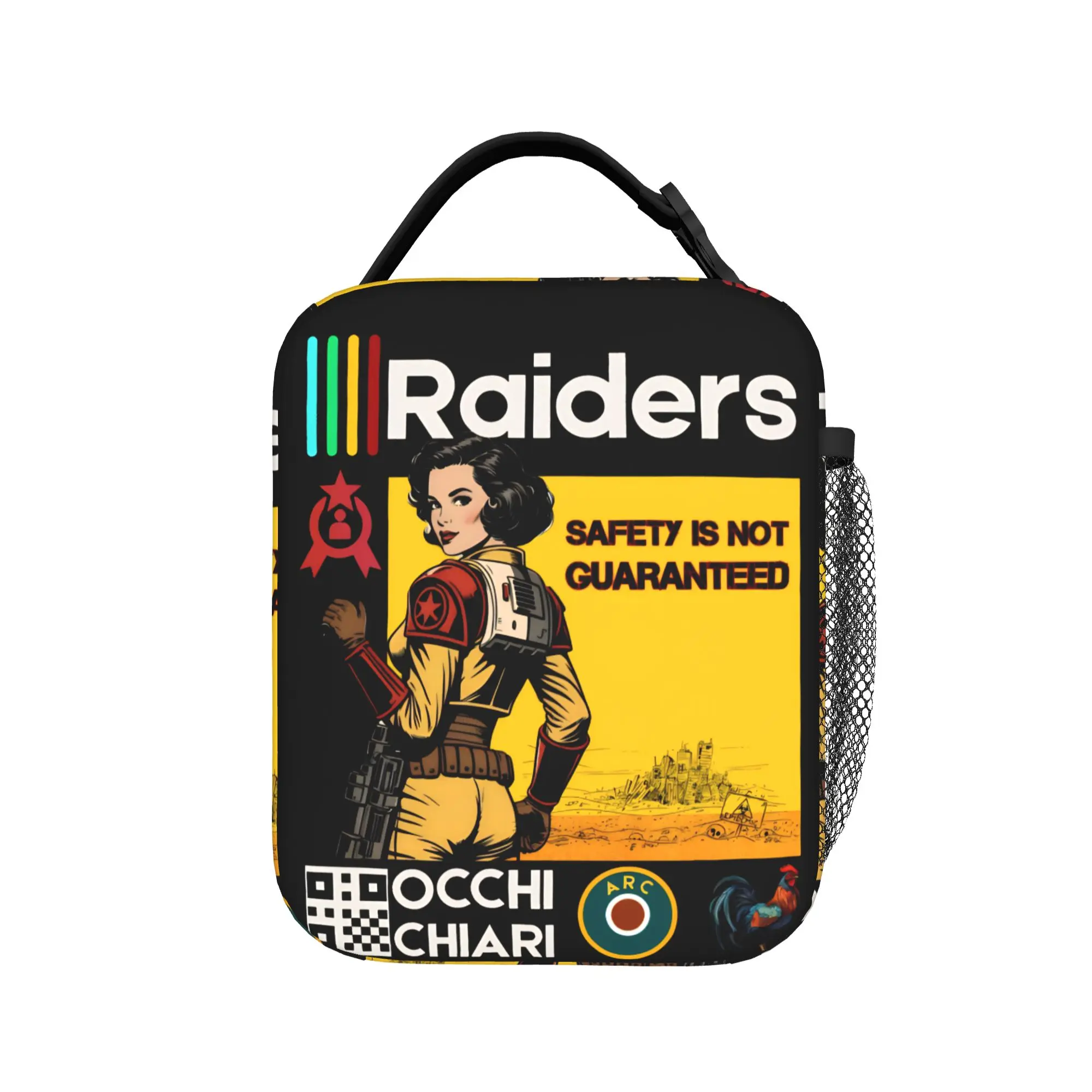 ARC Raiders Adventure Shoot Game Insulated Lunch Bag Cooler Bag Reusable,Lunch Container  Large Tote Lunch Box Bento Pouch