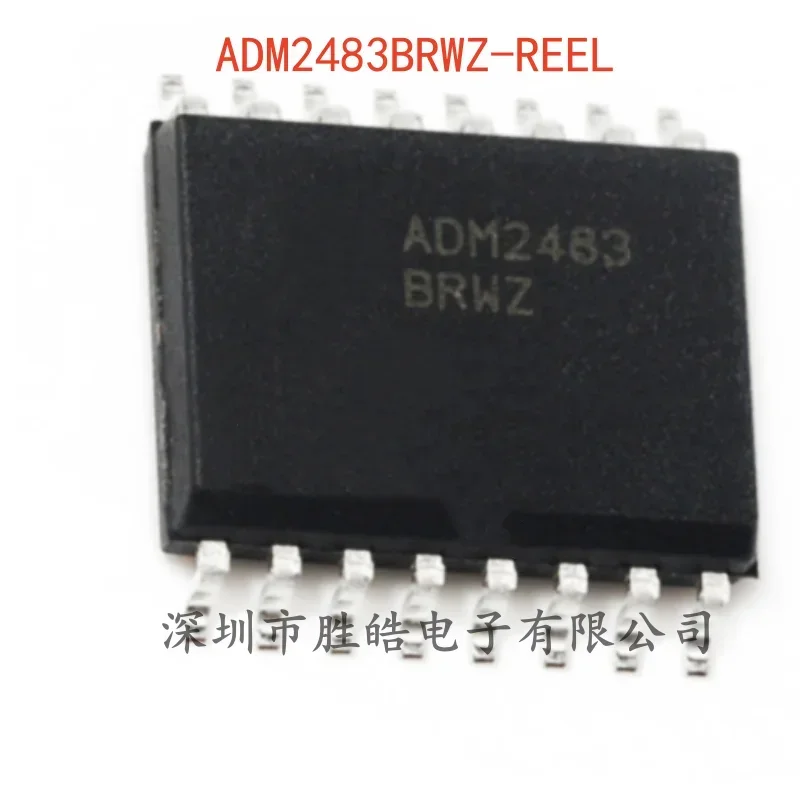 

(5PCS) NEW ADM2483BRWZ-REEL Half-Duplex Isolated RS-485 Transceiver Chip SOIC-16 ADM2483BRWZ Integrated Circuit