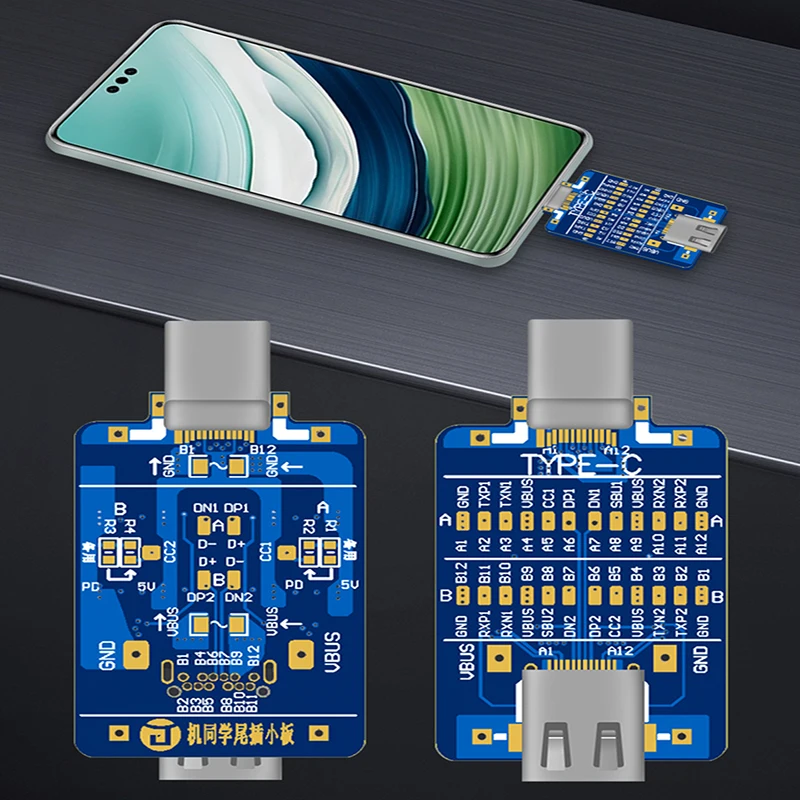 BL-804 Does Not Require Disassembly of The C-type Plug Tail Test Board for Detecting Fault Points in Resistor Voltage Charging