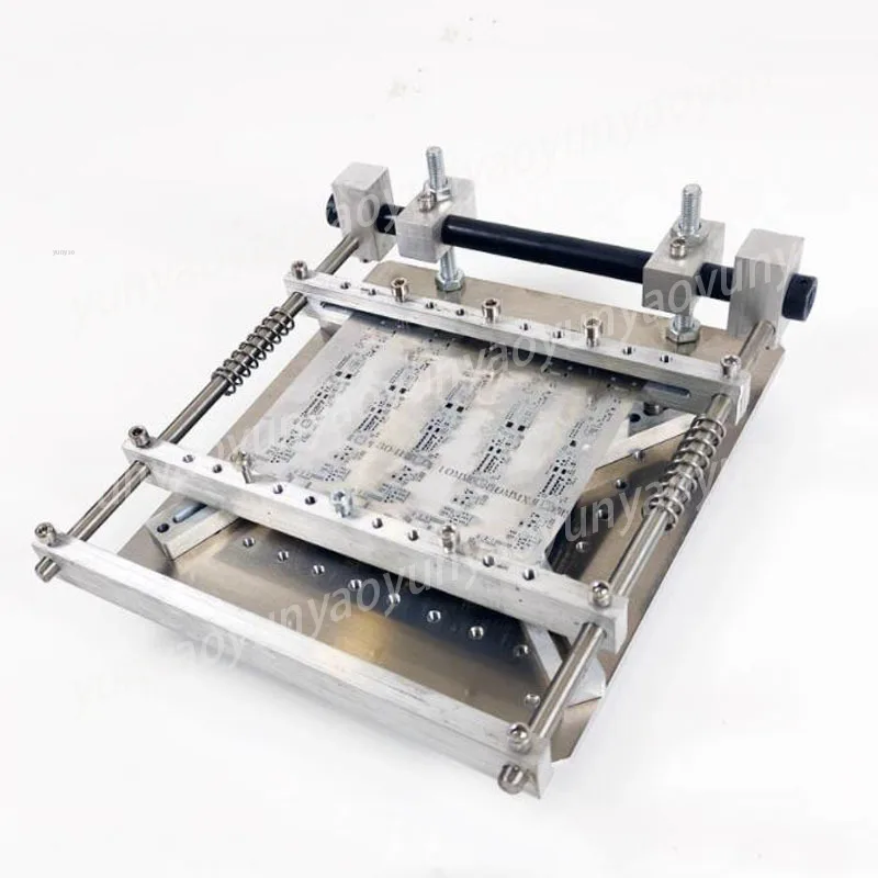 

Manual Desktop Solder Paste Printing Machine for Surface Mount Assembly - Circuit Board Steel Mesh Solder Paste Printing Table