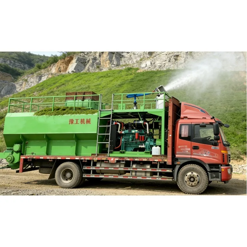 Customized Hydroseeder in Landscape Project Hydroseeder Pump for Sale Hydroseeding for Erosion Control