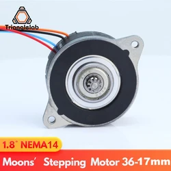 R Trianglelab Moons Motor 10T NEMA14 36MM 17MM Moons' Enhanced MOTOR Alternative LDO for Orbiter Extruder Sherpa Ender3 CR10