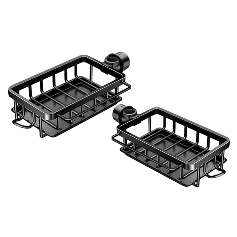 

A85Q-Faucet Rack Kitchen Faucet Storage Rack Round Water Pipe Sink Storage Rack Household Drain Basket