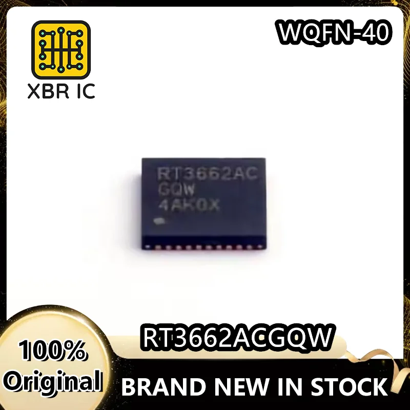 (10/30 pieces) RT3662ACGQW RT3662AC WQFN-40 pulse width modulation controller IC chip brand new genuine spot fast delivery