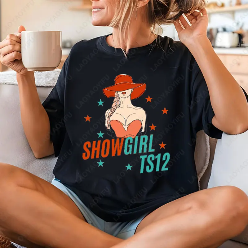 تي شيرت In My Wild Showgirl Era: In My Showgirl Era قميص-Life of a Showgirl-Showgirl Life تي شيرت-Showgirl Gift-Ts12 قميص