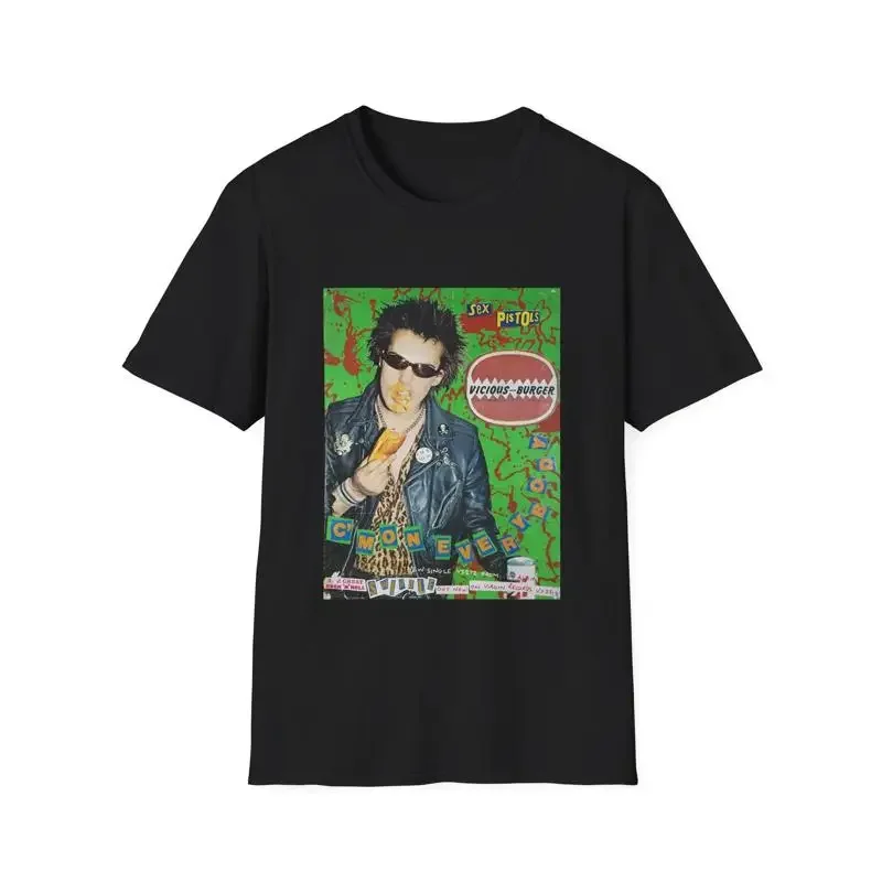 1980 promotional poster for the single c'mon everybody sid vicious T Shirt
