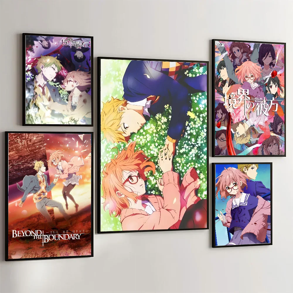 Anime Beyond The Boundary Poster Wall Art Home Decor Room Decor Digital Painting Living Room Restaurant Kitchen Art