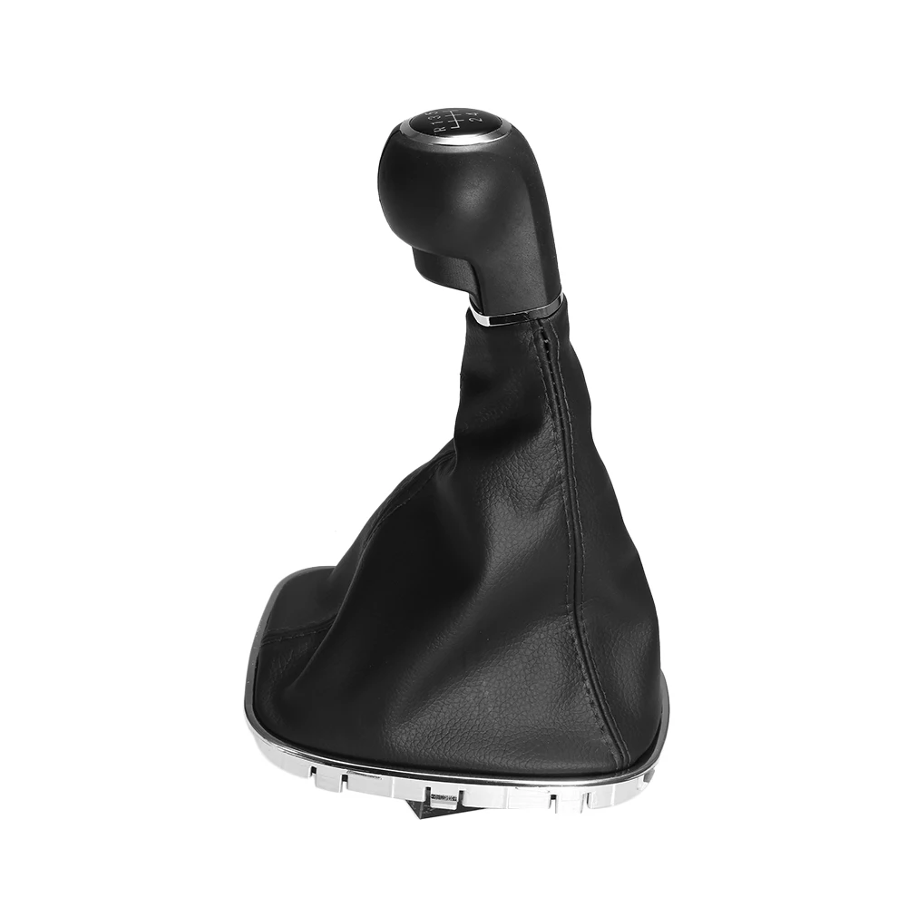 5 Speed Gear Shift Knob Manual Shifter Gaitor Boot Cover for Opel Corsa D Dust-proof