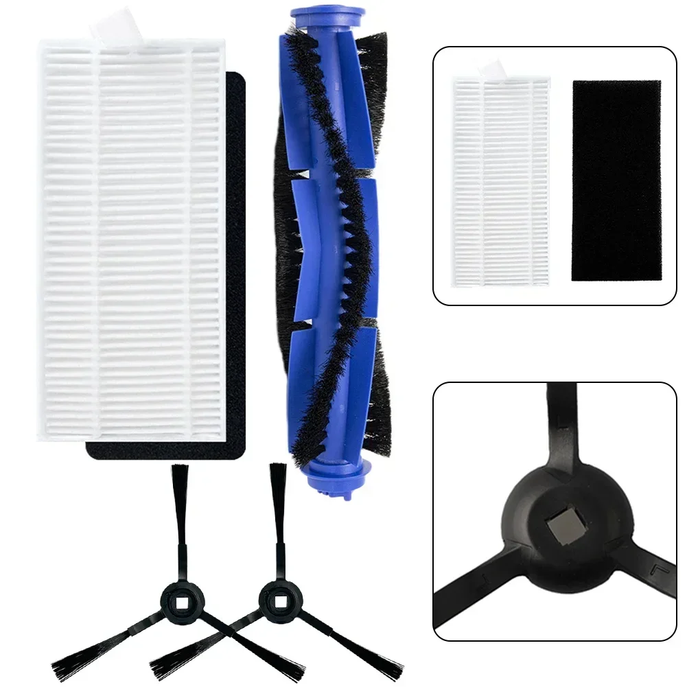 

Roller Main Side Brush Filter For Blaupunkt For BlueBot For Xtreme For BPK-VCBB1XTE Or For VRillo J300 Vacuum Cleaner Accessory