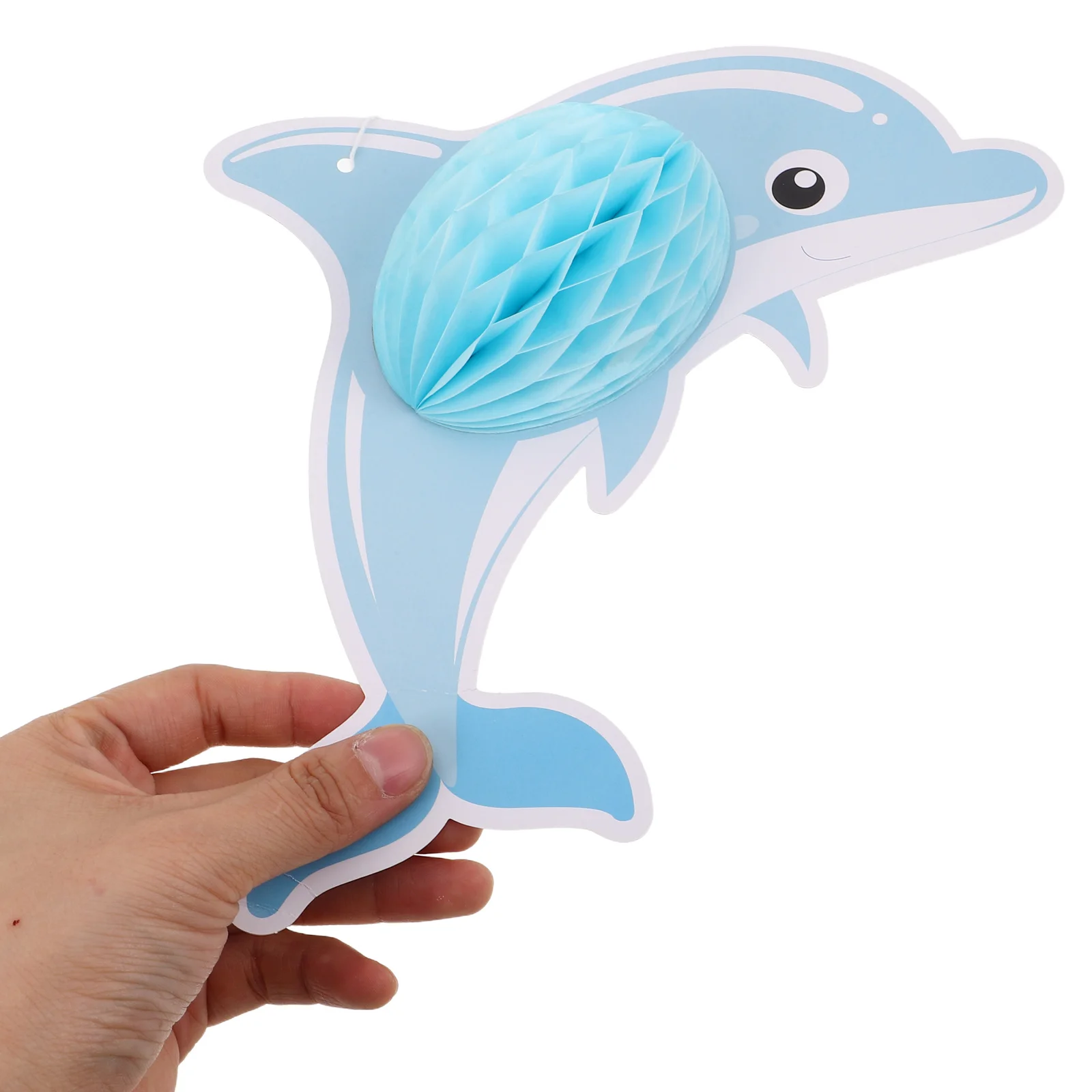 

11Pcs Under The Sea Party Decorations Colorful Ocean Animals Hanging Tissue Centerpieces for Summer Beach Gathering