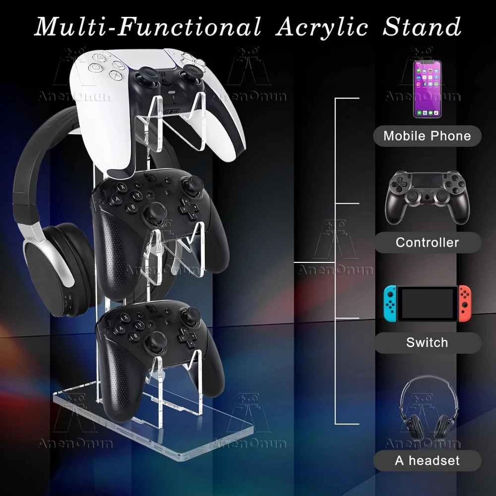 Tbest Chargeur de manette de jeu Console de contrôleur de jeu pliante Tbest Chargeur de manette de jeu Console de contrôleur de jeu pliante