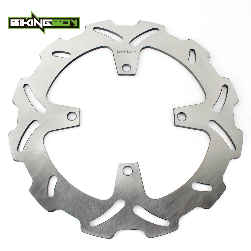 BIKINGBOY For KX125 KX250 03-05 KX250F 04 05 KDX 125 90-03 02 KDX 200 86-06 KDX 220 94-05 KLX 250 09-23 Front Brake Disc Rotor