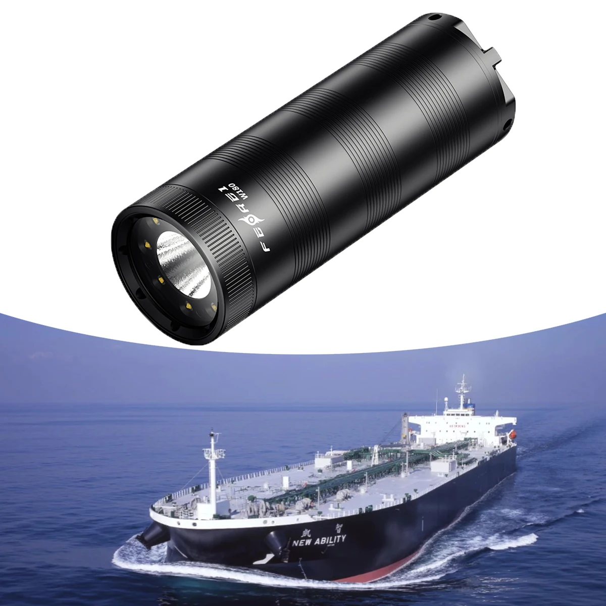 

Professional 150M Waterproof Spearfishing Flashlight 5636LM 365M Beam 30H Rechargeable With Magnetic Switch & 3 Modes Dive Light