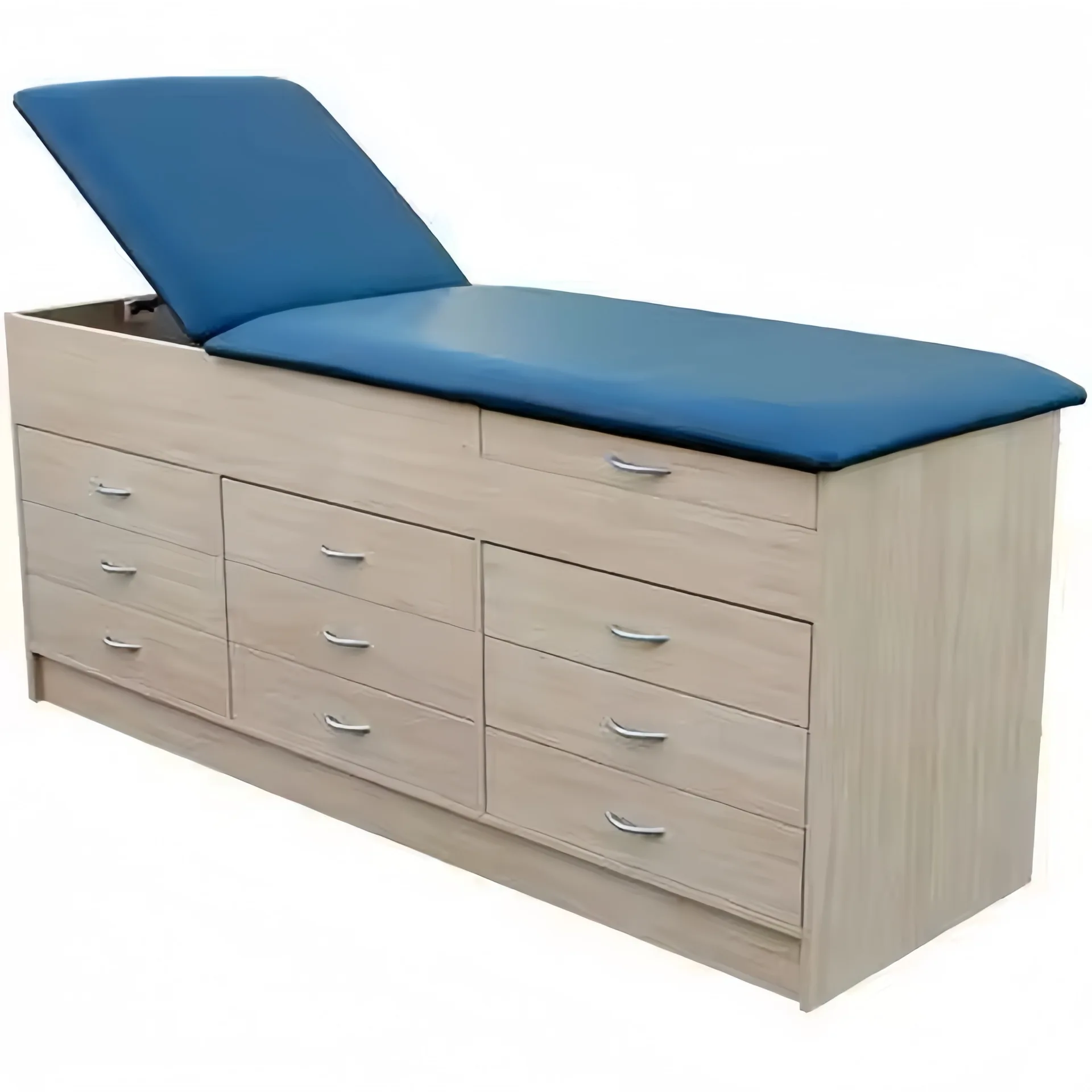 Examination Table, Clinic Sofa Bed, Massage Bed With Chest Of Drawers, Back Lift