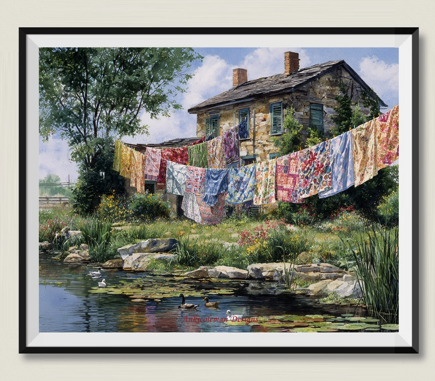 

Needlework for embroidery DIY DMC High Quality - Counted Cross Stitch Kits 14 ct Oil painting -Summer Breeze 3