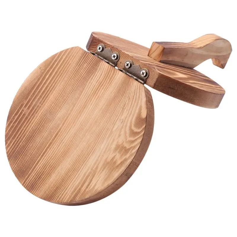 FLYY-3X Teigpresswerkzeug, Teigpresse, Holz-Teigpresse für Dumplings, Teigpresser für Dumpling-Wrapper C – Detail 6