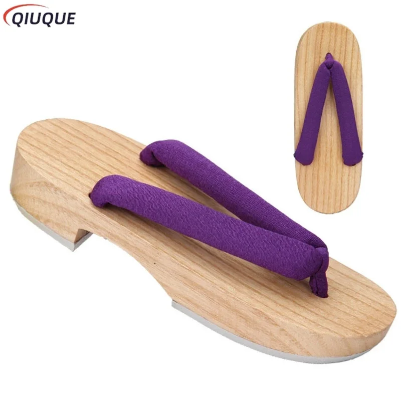 qq023Kamado Tanjirou Nezuko Sandals Agatsuma Zenitsu Flip Flops Hashibira Inosuke Geta Tomioka Giyuu Clogs Anime Cosplay Shoes