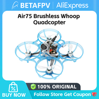 BETAFPV Air75 Brushless Whoop Quadcopter LAVA 1S 450mAh 75C Battery