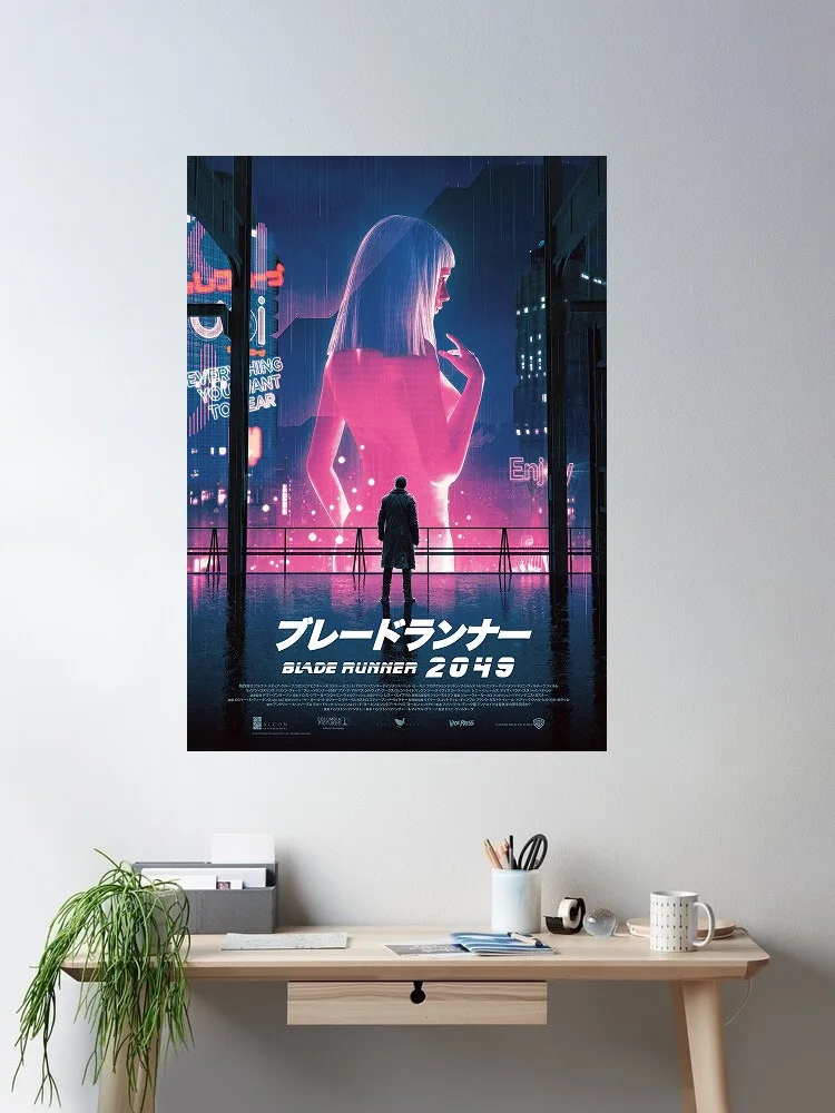 Blade Runner 2049 Movie Art Print Canvas Poster, Living Room Decor, Home Wall Picture