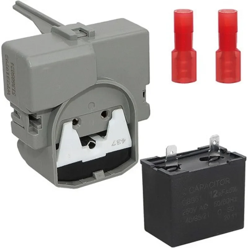 for W10197428 2319792 Refrigerator Start Overload Device Accessories for Whirlpool Refrigerator Starter