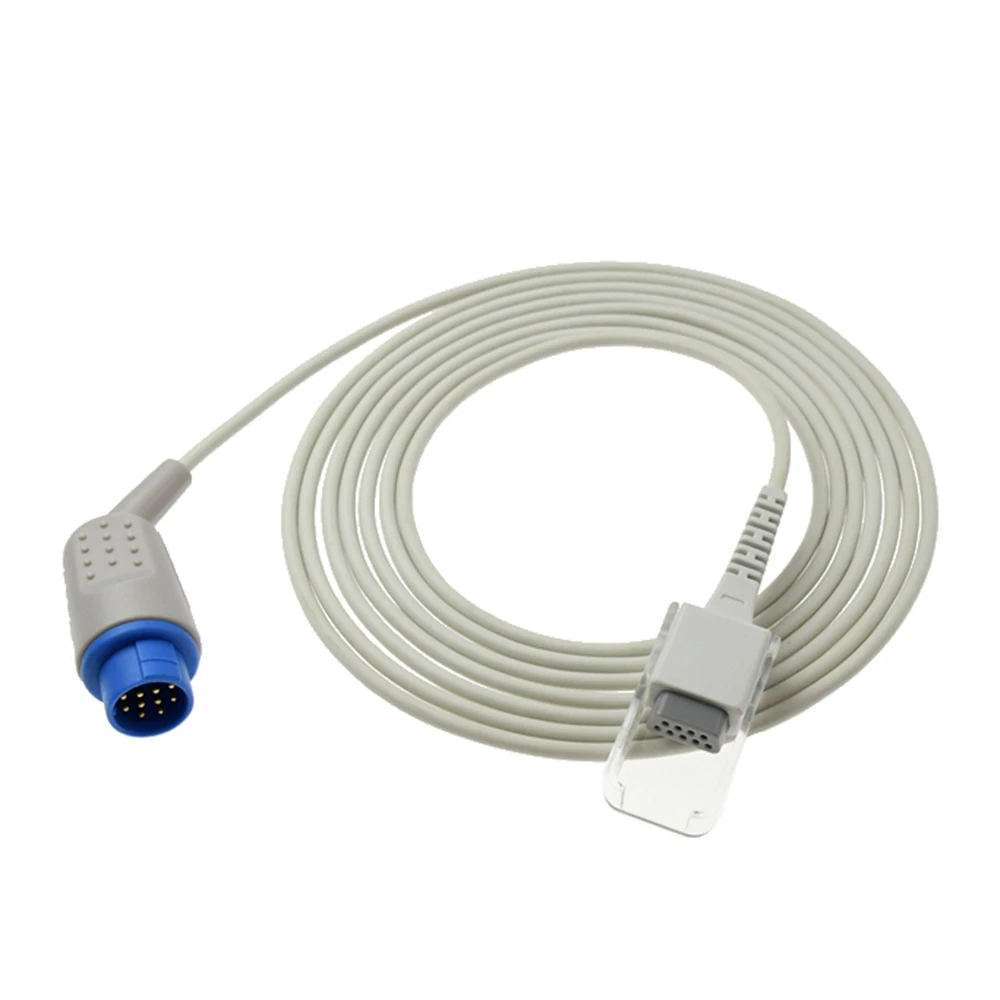 

Compatible with BRUKER Pulse Oximeter Monitor, Spo2 Probe Sensor Extension Adapter Cable, Spo2 Sensor Extension Connector