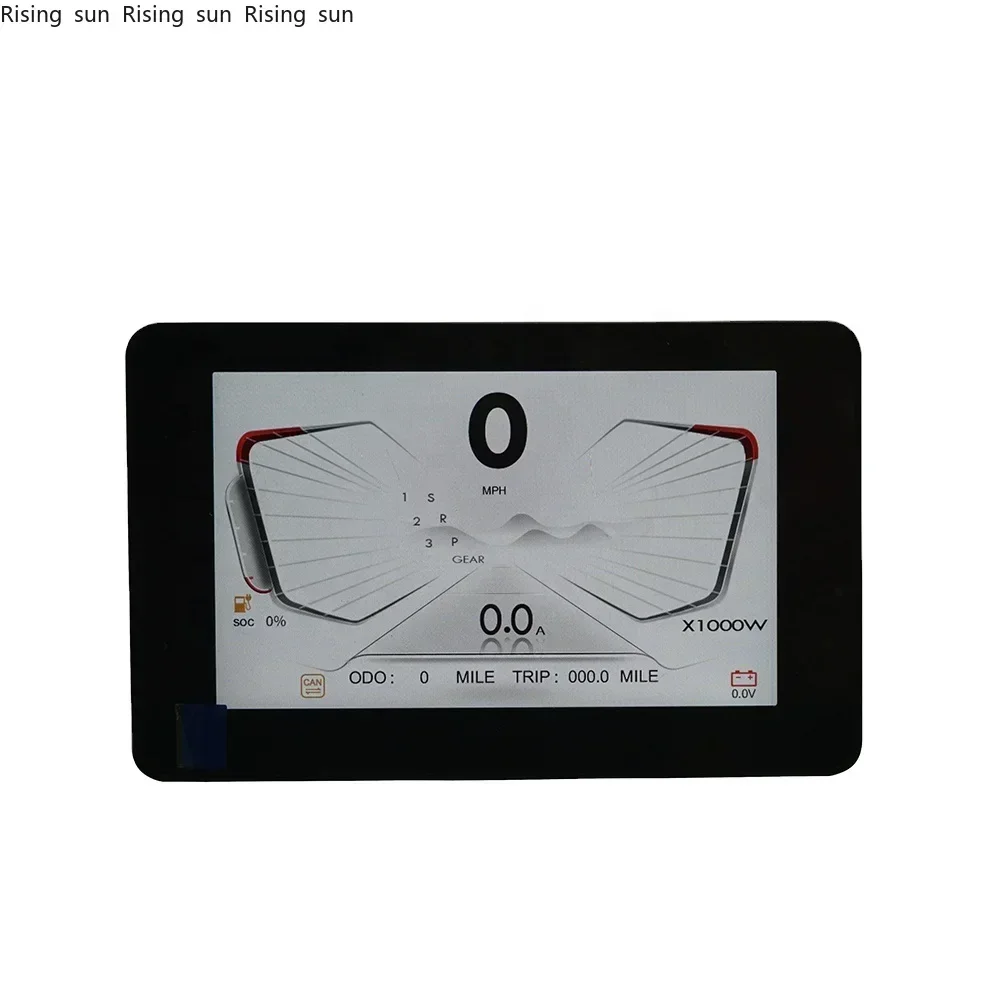5inch JCKY TFT IP67 Speedometer with CAN-BUS Communication  Scooter Adjus   Display
