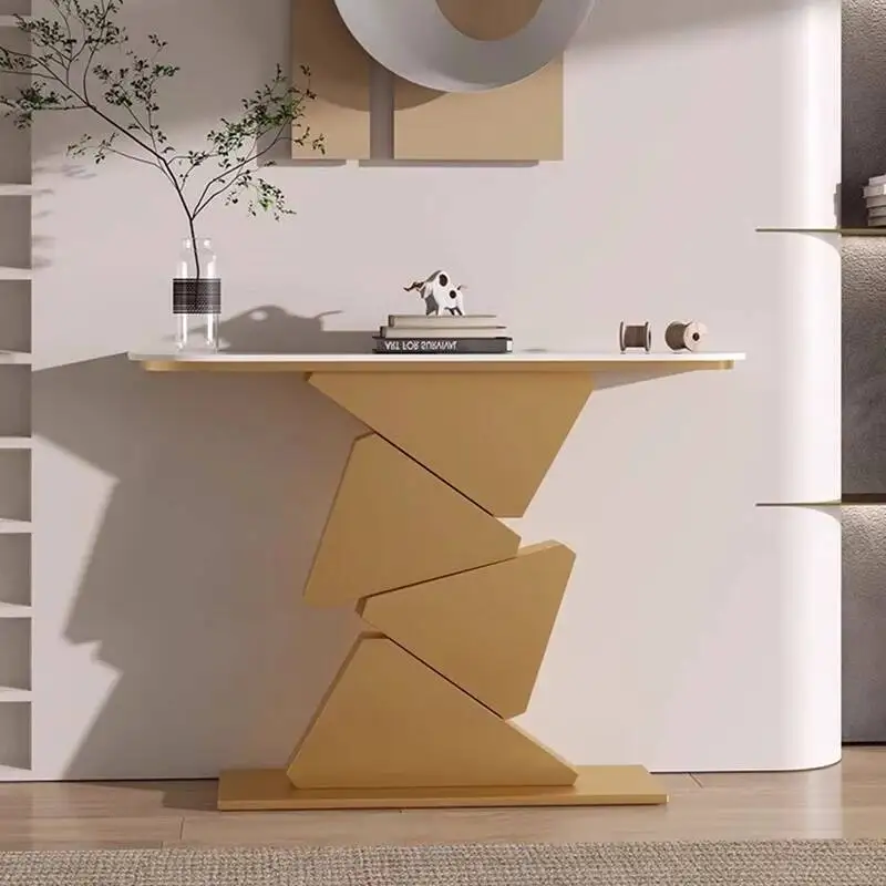 

Table Storage Luxury Beauty Classic Console Minimalist Modern Console Table Trendy Design Tavolo Soggiorno Home Furniture