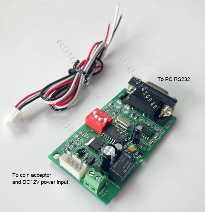 WF-700B Pulse To RS232 Data Serial Communication Adapter Board