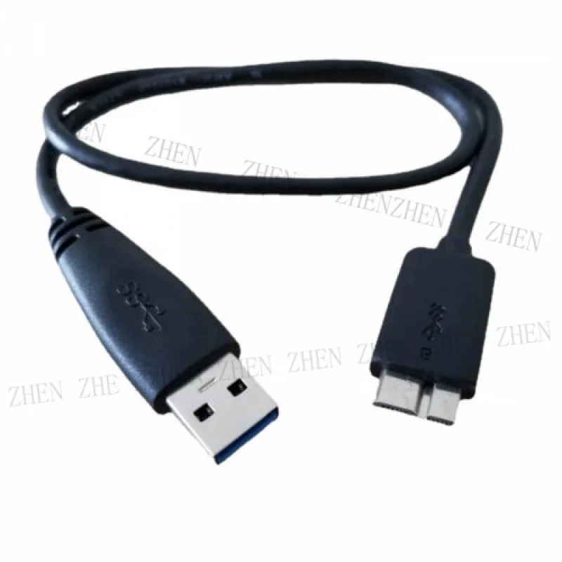 Y Y USB 3.0 A male to Micro B male extension data & charging Cable Cord 45cm