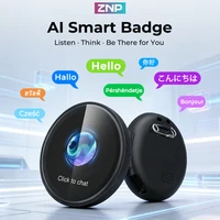 ZNP Z01, Compañero Electrónico Inteligente con IA, Traducción de Voz Instantánea, Profesional, Portátil, 60 Horas de Funcionamiento, Ideal para Viajes y Reuniones, Alta Calidad