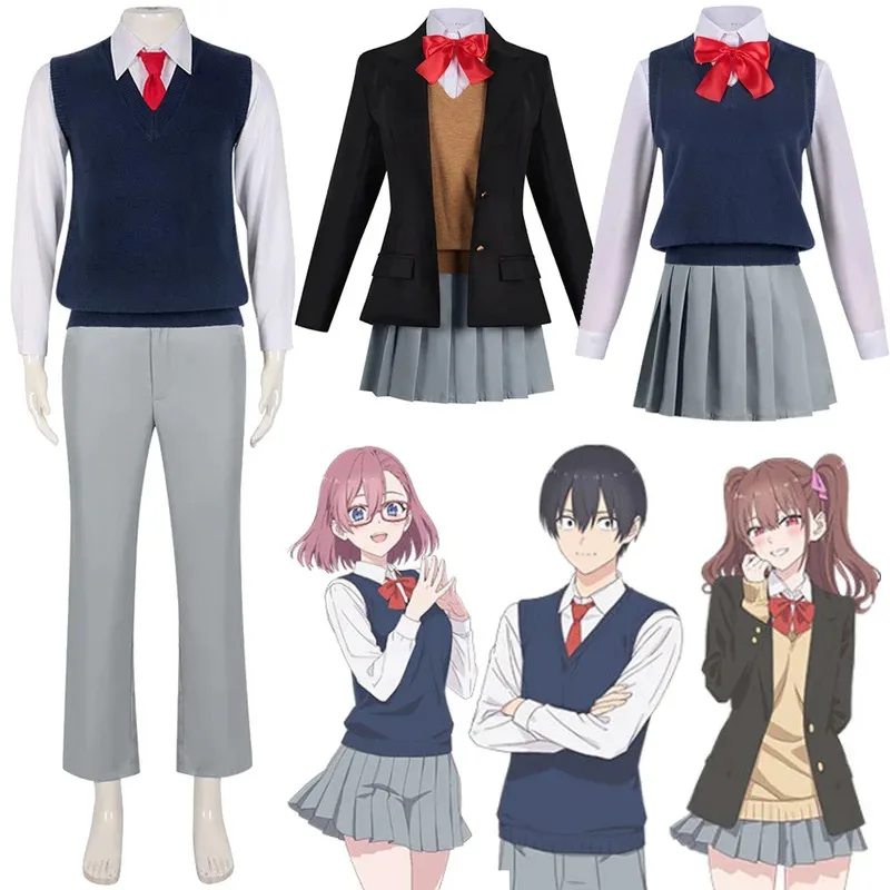 Sky01 Mikari Ririsa Okumura Cosplay Fantasy Clothing Anime 2.5 Seduction Costume Disguise Women Men Roleplay Fantasia OutfiWd01@