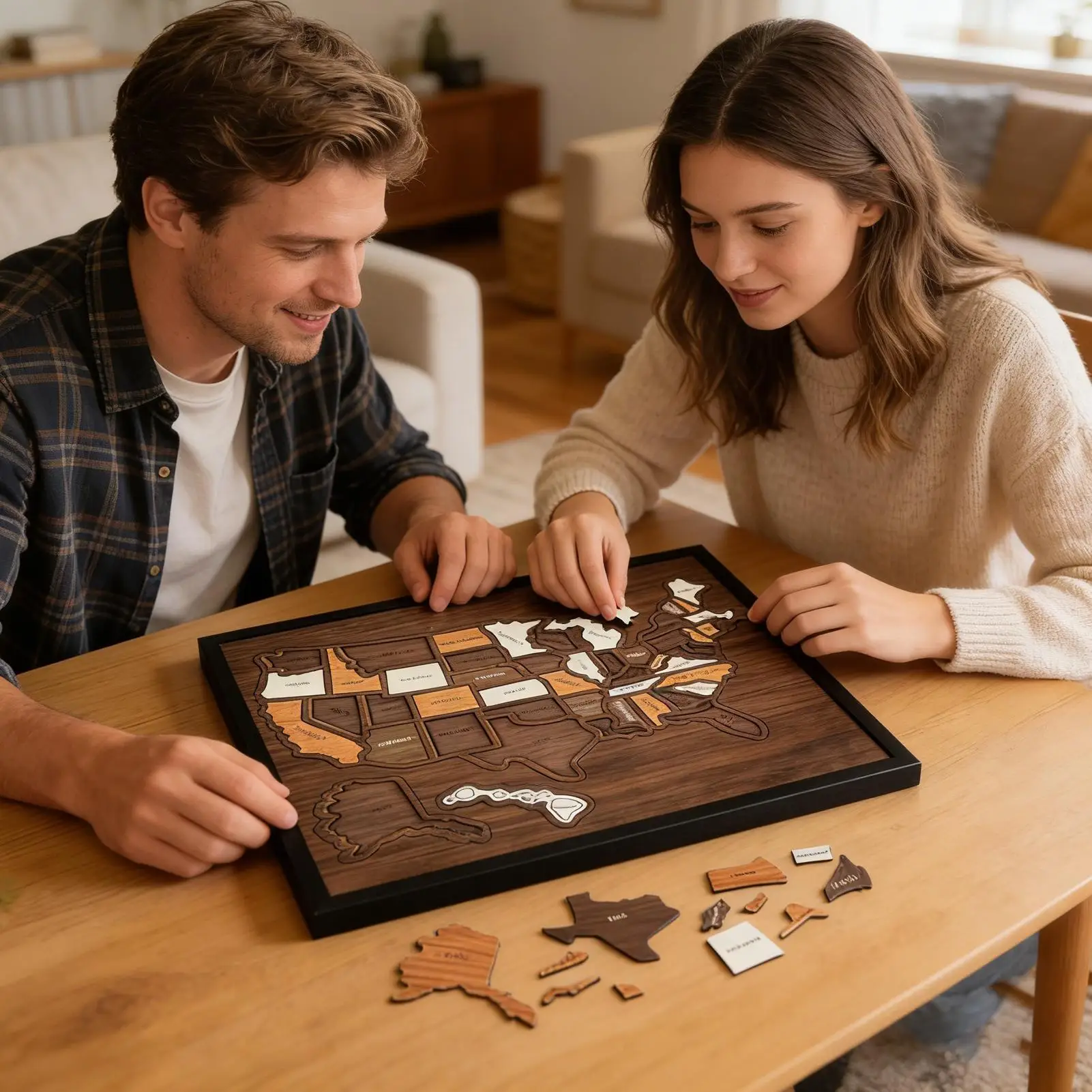 

Интерактивная развивающая головоломка-карта мира: Забавная игрушка-пазл для детей и всей семьи, для дома, спальни, гостиной, настенный декор.