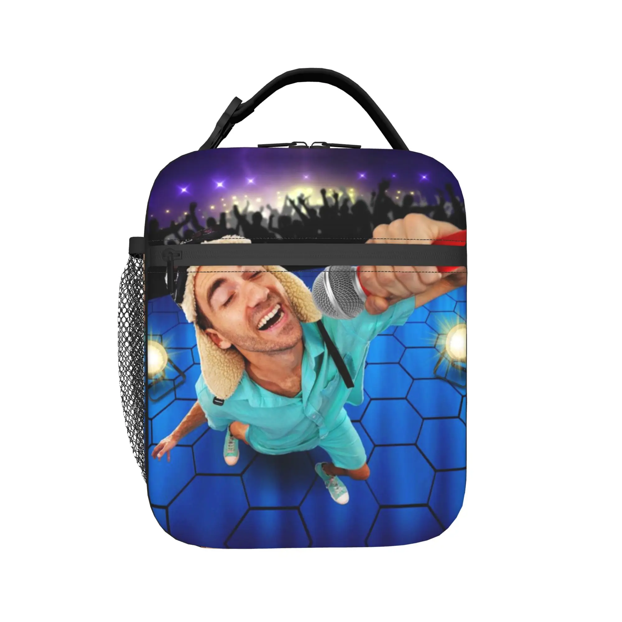Danny Go Dance Song Insulated Lunch Bag for Men Women  Food Container Portable Cooler Thermal Bento Box For School Office