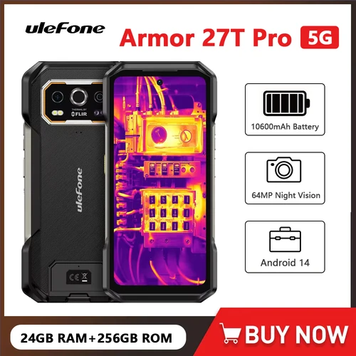 Ulefone Armor 27T Pro 5G Smartphone Resistente Android