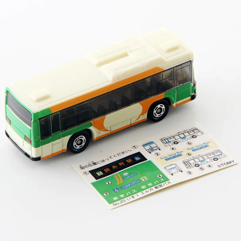 Takara Tomy Tomica Premium ISUZU ER GATOEI BUS Scale 1/136 Mini Die-cast Alloy Car Model Children's Toy Christmas Gift