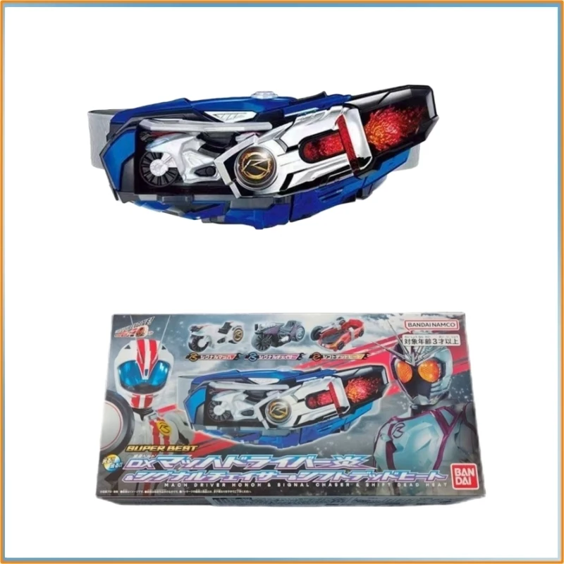 متوفر في المخزون بانداي Dx كامين رايدر محرك ماخ سائق هونو مع 3 سيارات إشارة مجموعة التحول Tridoron تأثيري الدعامة لعبة هدية لمحبي