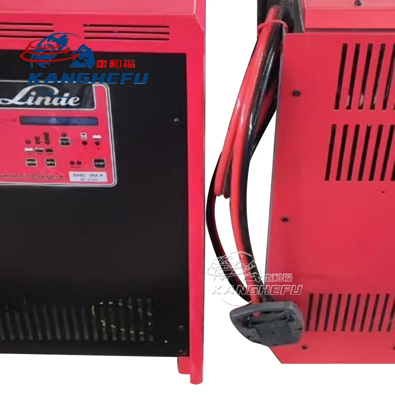 Applicable To Linde E16E20E25E30 335 336 Forklift Accessories Charging Electric Bottle Forklift Charger 48V80A