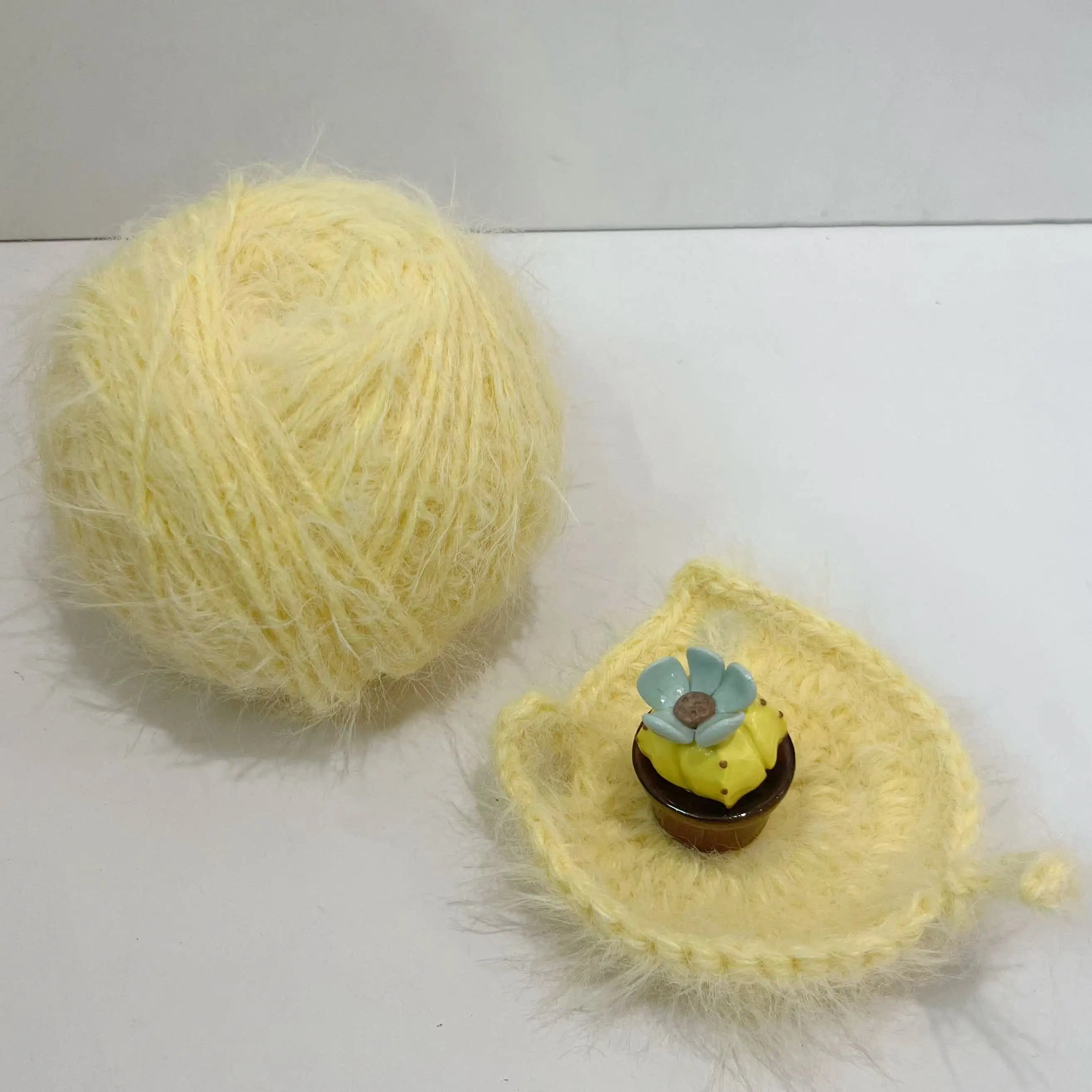 100g, Yarnpal Special Snowflake Yarn, Long-Staple Wool Yarn, Soft and Skin-Friendly, Used for Handmade Crochet, DIY Handmade Sweaters, Bags, Scarves, Hats, Etc 1 Group = 100g
