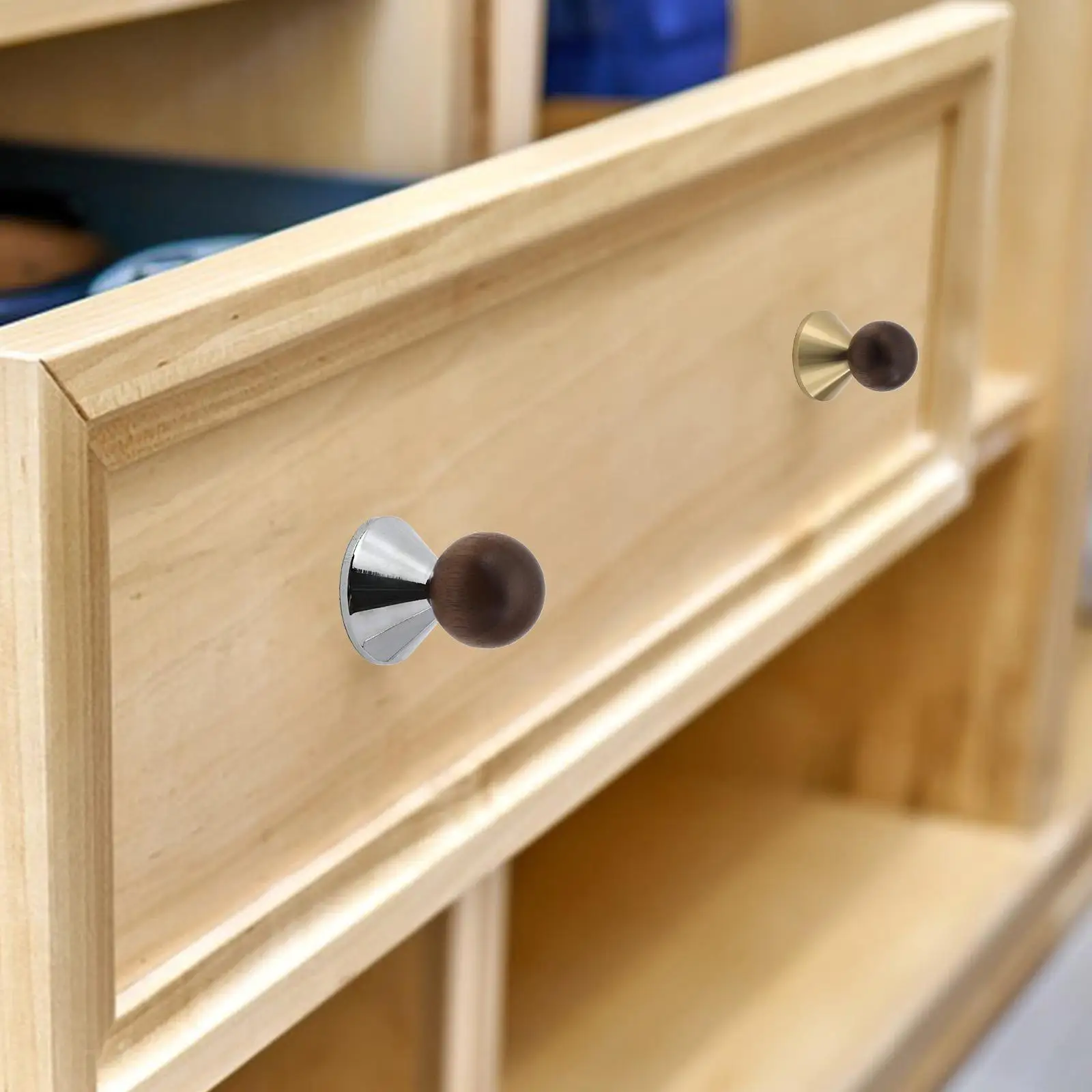 Drewniane gałki do szuflad, uchwyty do szafek, dekoracja domu, łatwa instalacja, okucia meblowe, uchwyty do szafek kuchennych, do łazienki.