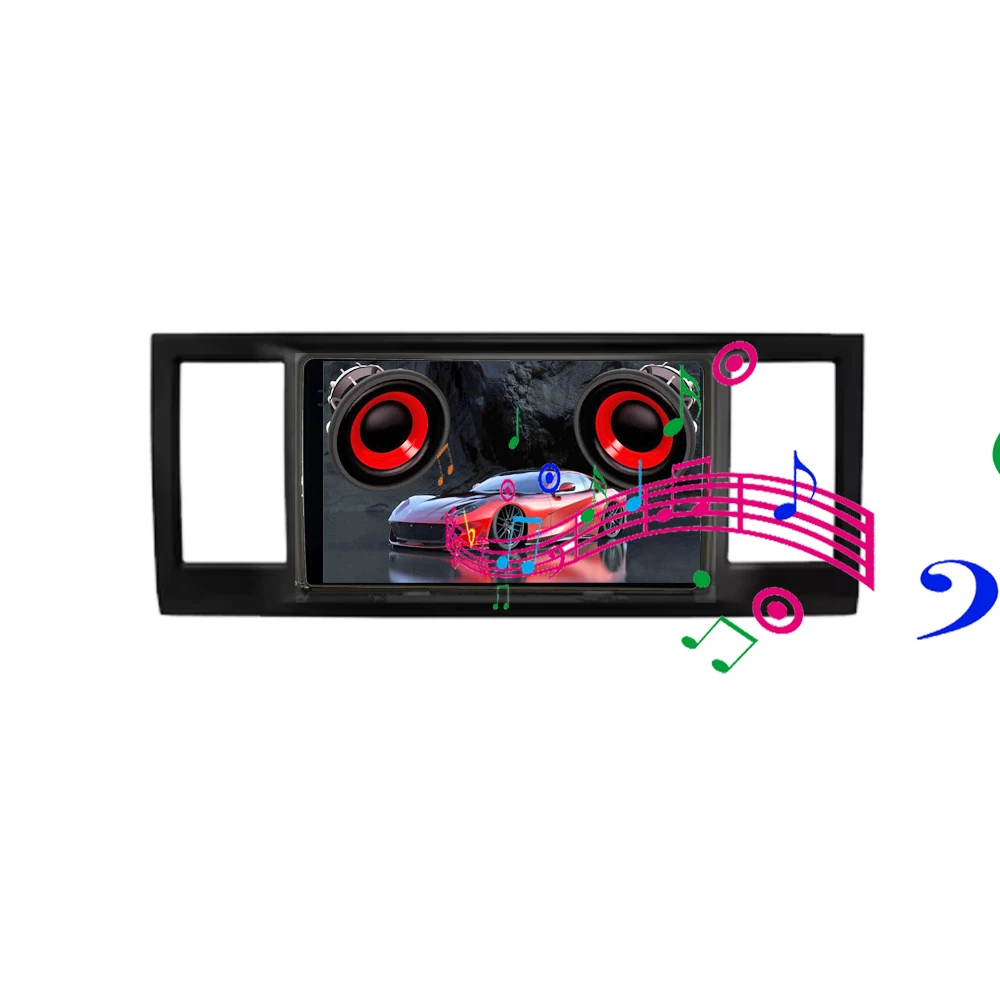 SINOSMART Autoradio Android 2 Din pour VW Volkswagen Caravelle 6 T6.1 T6 2015-2020 CarPlay Android Auto