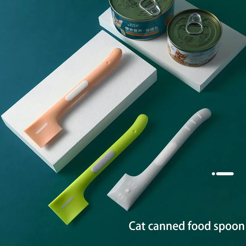 Tierfutterdose mit Löffel und Deckel, Katzenmuster-Design, Geeignet für Nassfutterdosen und Snacks, Leicht zu Reinigen und Praktisch zu Verwenden – Detail 7