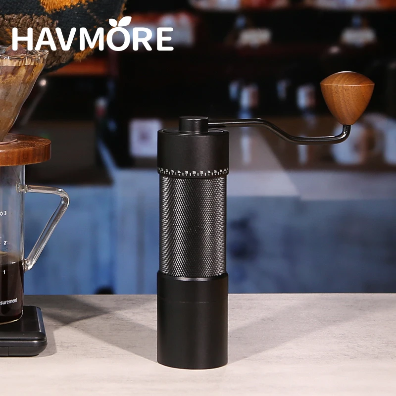 

Портативная ручная кофемолка с коническим сердечником, 38 мм, 7 контактов, SUS 420, с Ti-покрытием, ручная кофемолка