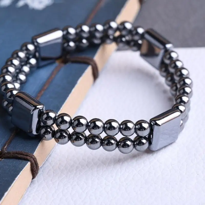 XX9C Double Layer Terahertz Bracelet Enhancing Overall Wellbeing and Comfort Beaded Bracelet Suitable for Professional